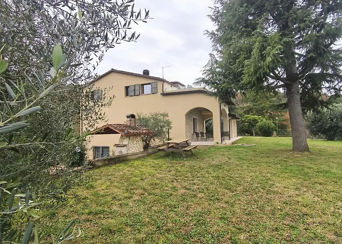 Villa Melissa With A Pool In The Tranquility Of The Hills With A View Of Trasimeno *